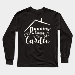 Running Comps Is My Cardio T-Shirt Real Estate Agent Realtor Long Sleeve T-Shirt